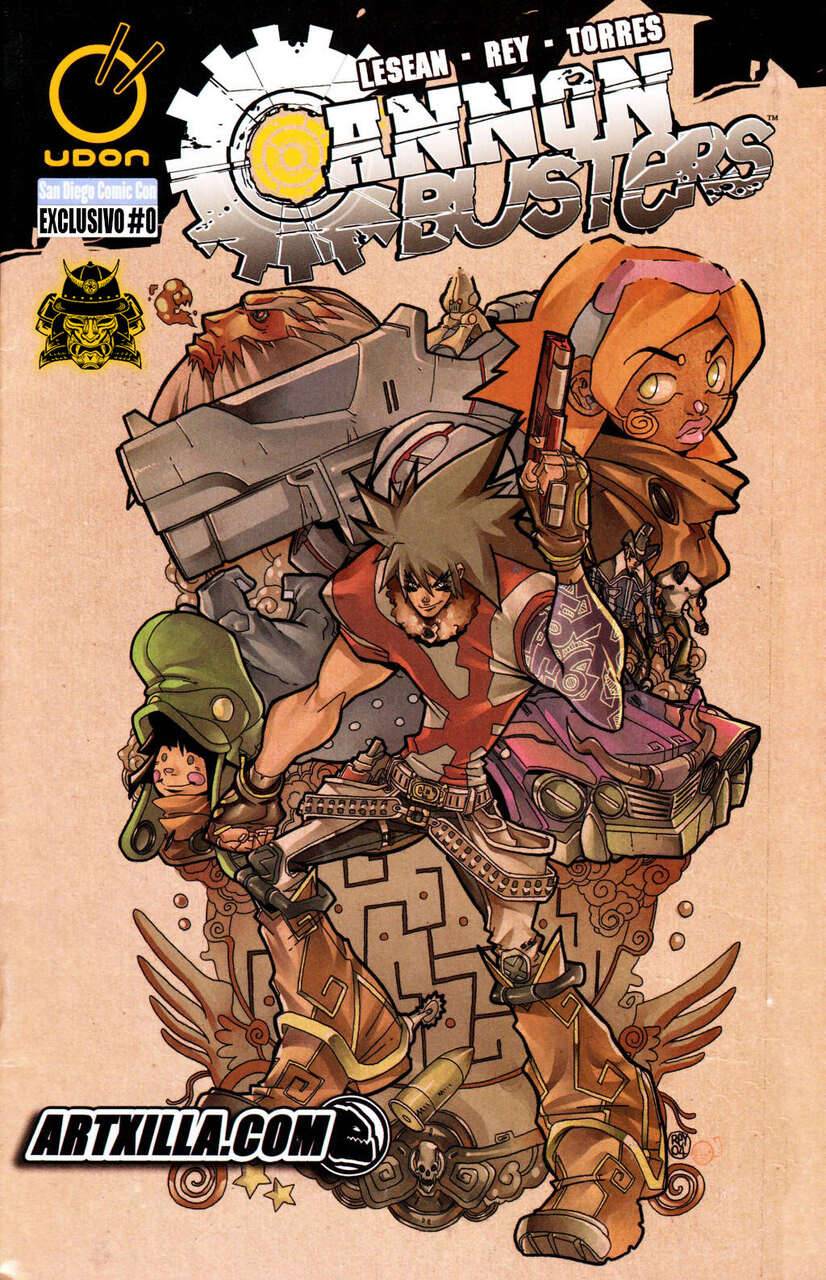 Cannon Busters #00 e #01