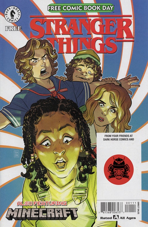 Stranger Things & Minecraft (2020) (FCBD)