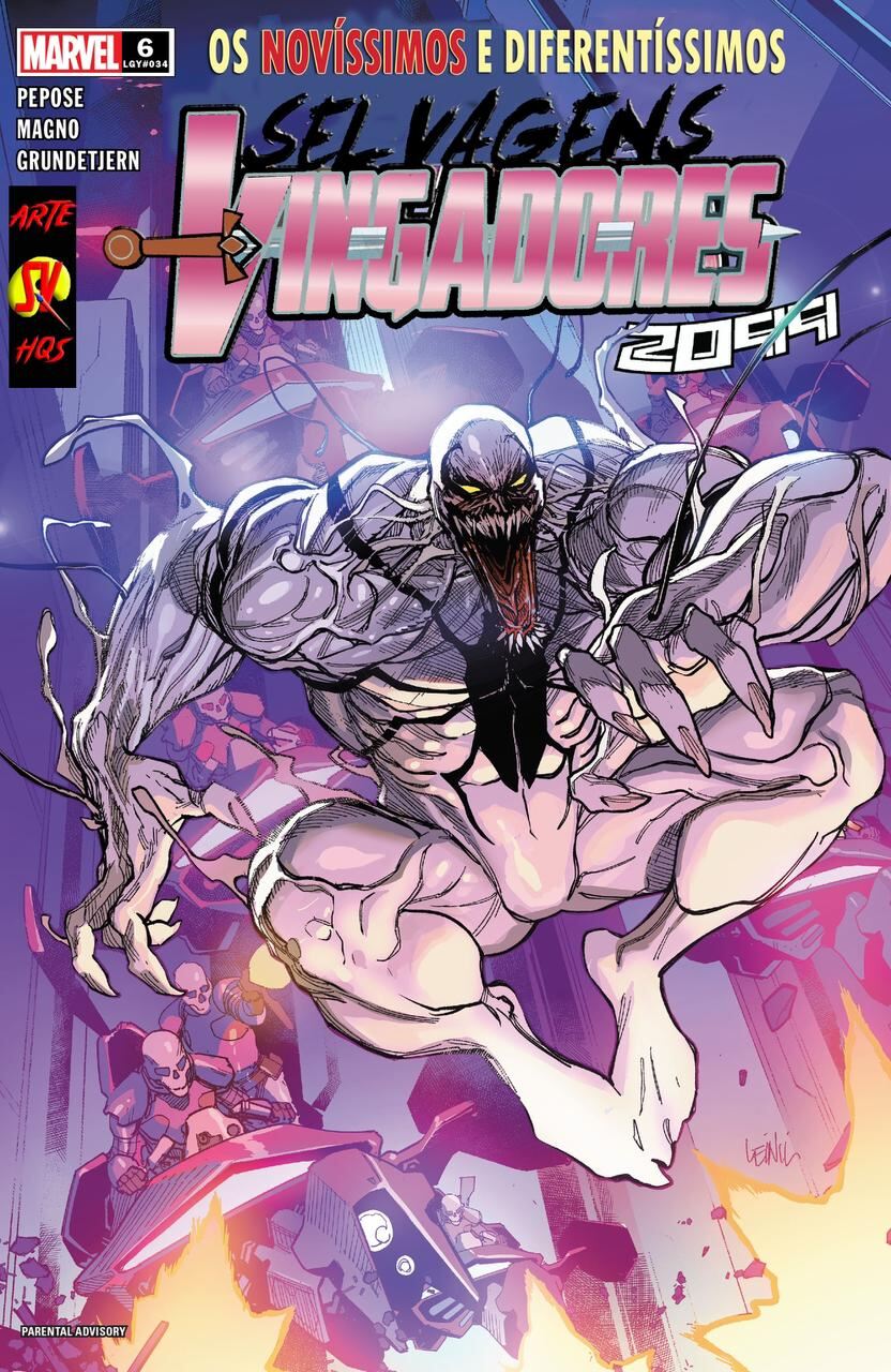 Novíssimos e Diferentíssimos Vingadores Selvagens #06