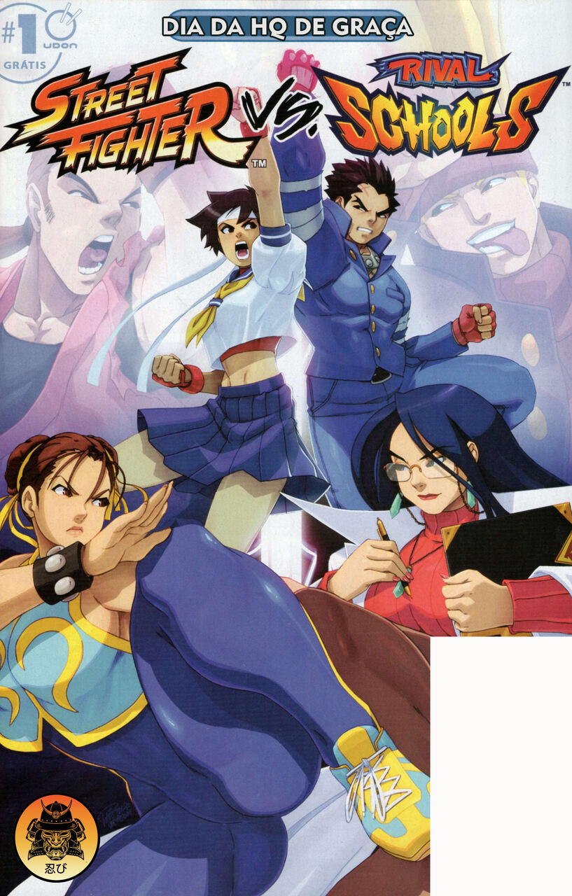 Street Fighter vs. Rival Schools #1