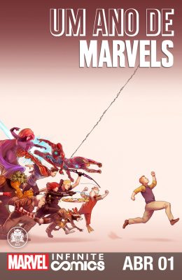 Um Ano de Marvel: Abril Infinity Comics