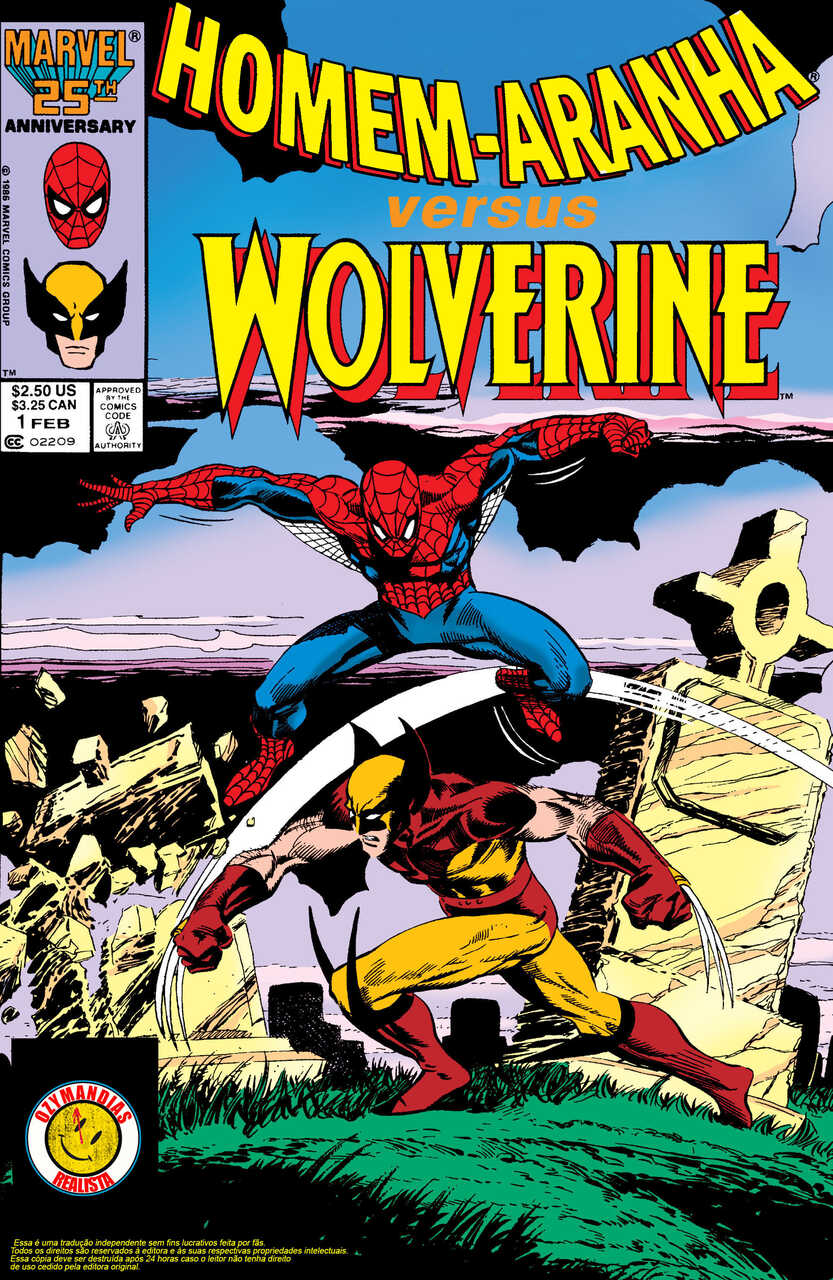 Homem-Aranha VS Wolverine (1987)